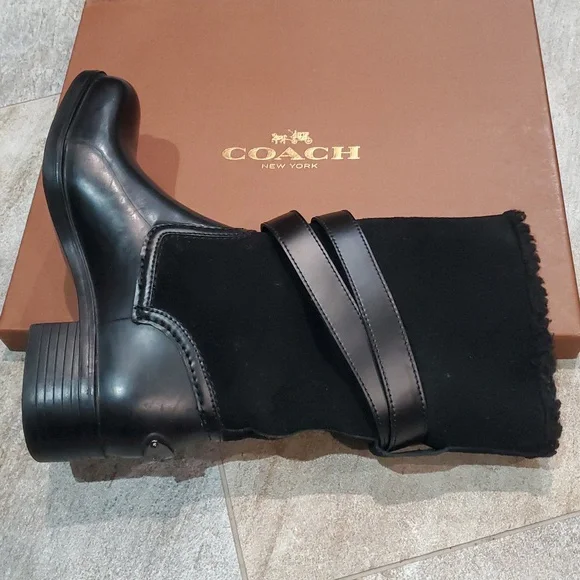 Coach | Shoes | Coach Black Winter Boots For Women | Poshmark